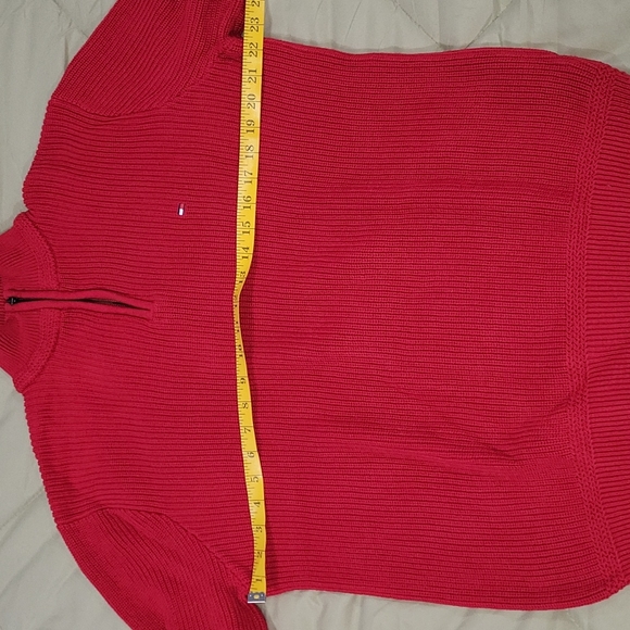 Tommy Hilfiger Men's Half Zip Pullover Sweater - Picture 2 of 9